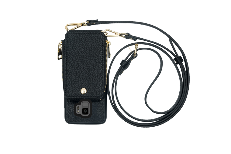 Black Crossbody TREK™ for Galaxy S9 - TREK™ | Cross-body Phone Case Purses