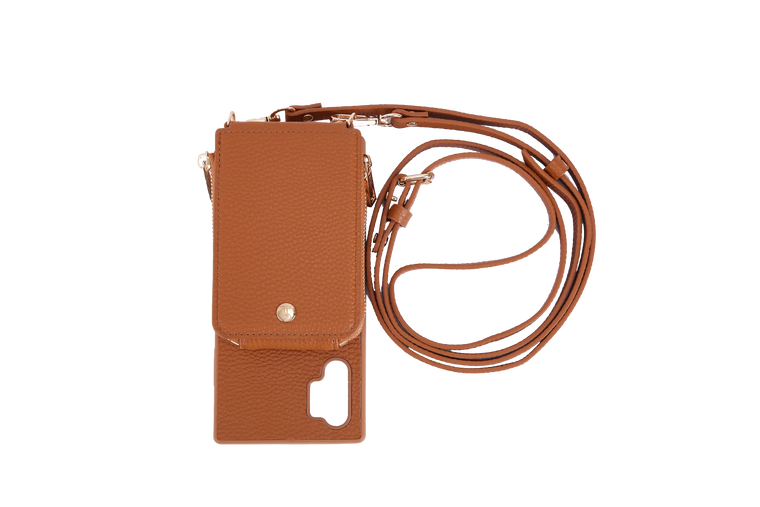 Camel Crossbody TREK for Note 10+ - TREK™ | Cross-body Phone Case Purses
