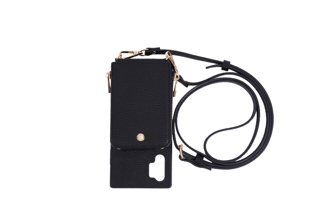 Black Crossbody TREK for Note 10+ - TREK™ | Cross-body Phone Case Purses