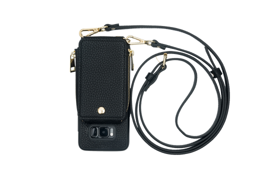Black Crossbody TREK™ for Galaxy S8 - TREK™ | Cross-body Phone Case Purses