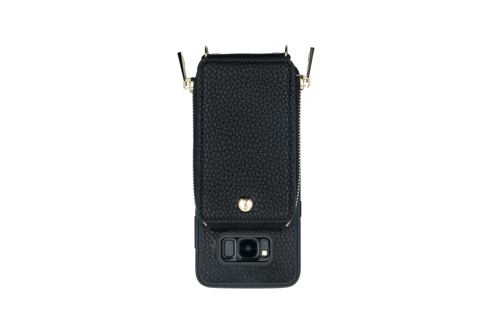 Black Crossbody TREK for Galaxy S10+ - TREK™ | Cross-body Phone Case Purses