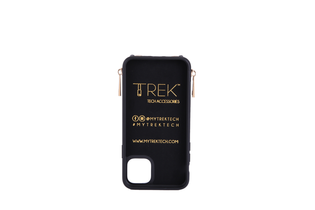 Black Crossbody TREK for iPhone 11 Pro - TREK™ | Cross-body Phone Case Purses