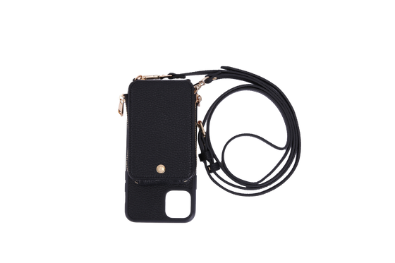 Black Crossbody TREK for iPhone 11 - TREK™ | Cross-body Phone Case Purses