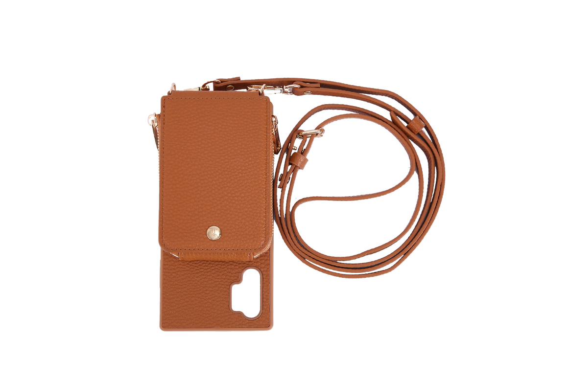 Camel Crossbody TREK for Note 10+ - TREK™ | Cross-body Phone Case Purses