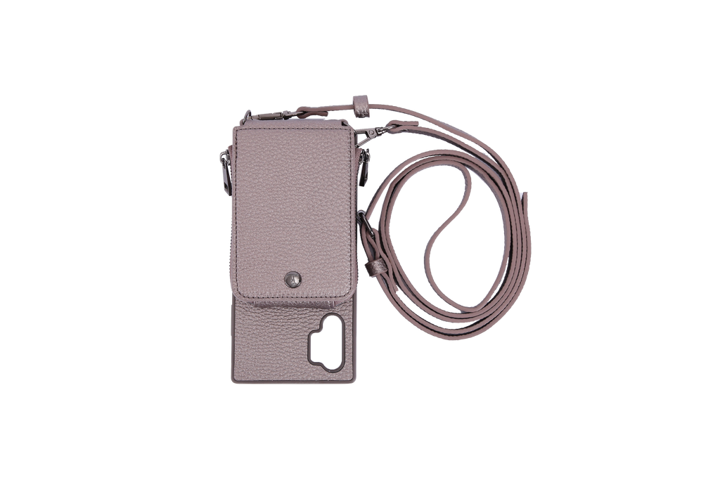 Gunmetal Crossbody TREK for Note 10+ - TREK™ | Cross-body Phone Case Purses
