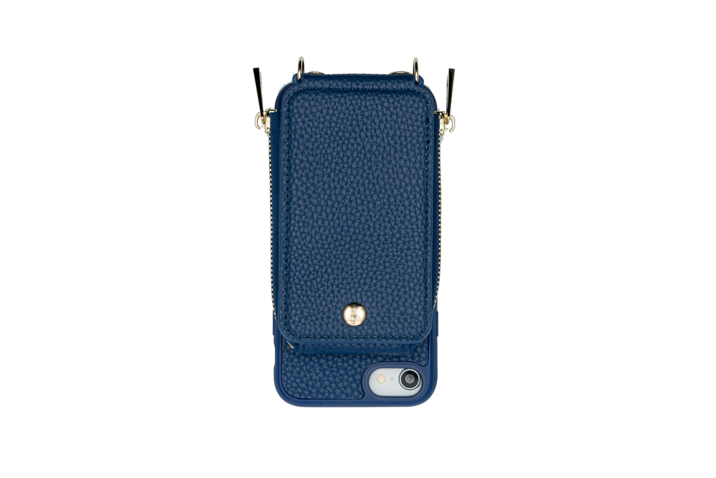 Chain Strap Navy TREK™ iPhone 6 / 7 / 8 - TREK™ | Cross-body Phone Case Purses