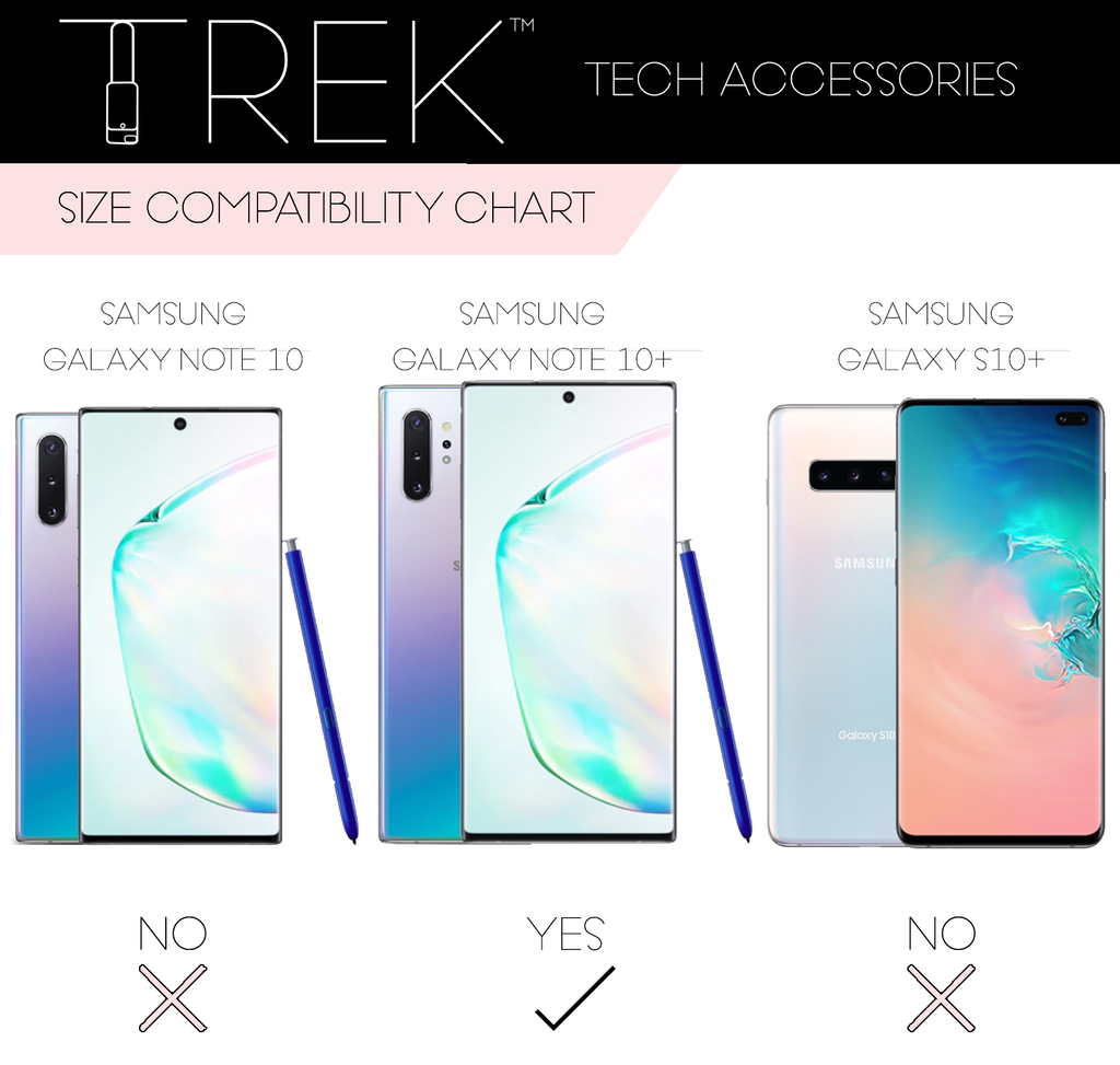 Gray Crossbody TREK for Note 10+ - TREK™ | Cross-body Phone Case Purses