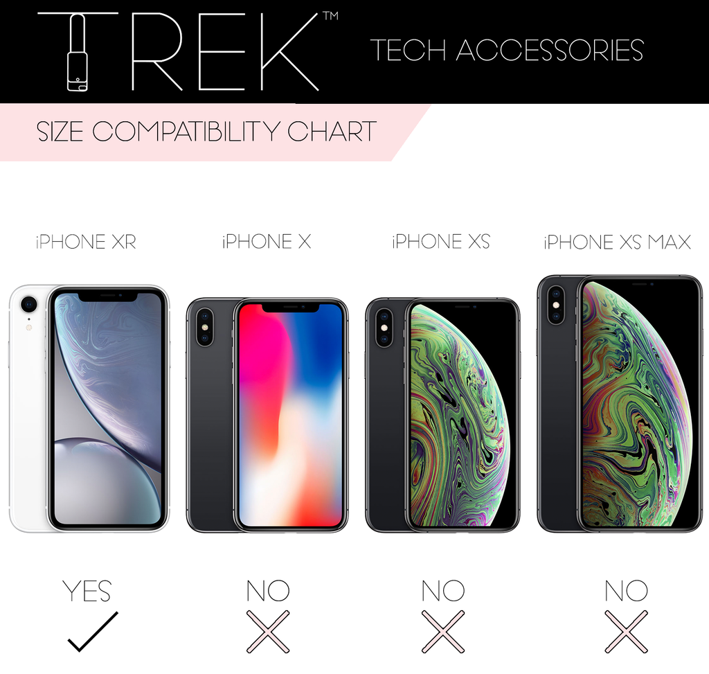 Camel Crossbody TREK™ for iPhone XR - TREK™ | Cross-body Phone Case Purses